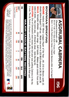 2008 Bowman Asdrubal Cabrera #196
