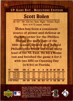 2000 Upper Deck Baseball Heroes Ted Williams Scott Rolen #79