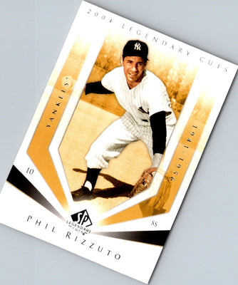 2004 SP Legendary Cuts Phil Rizzuto #90