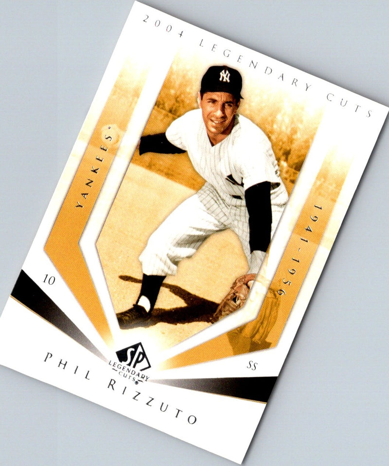 2004 SP Legendary Cuts Phil Rizzuto