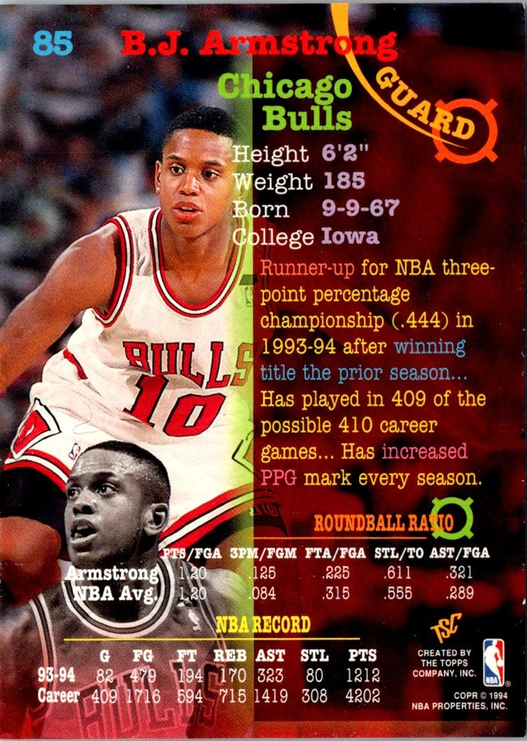 1994 Fleer Chicago Bulls
