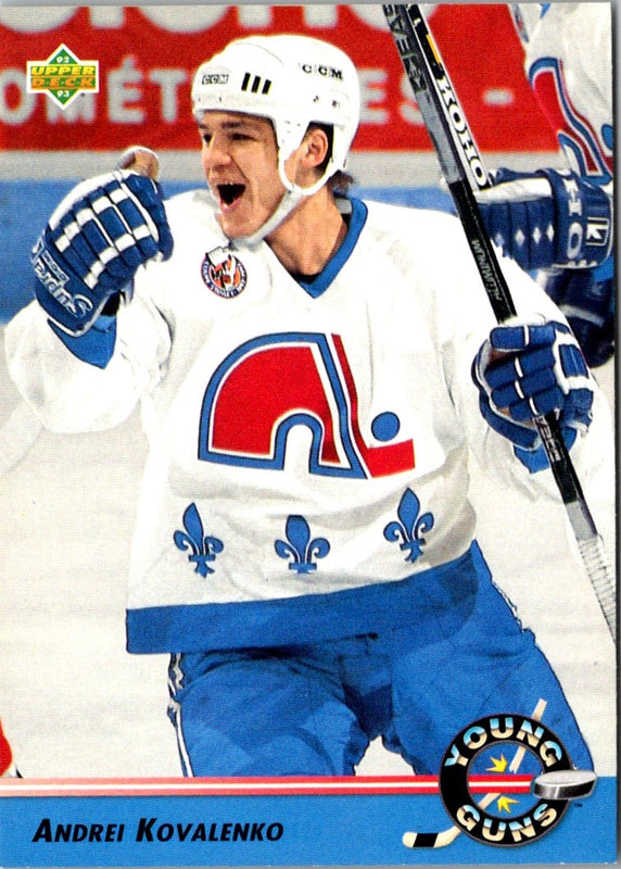 1992 Upper Deck Andrei Kovalenko #567 Rookie