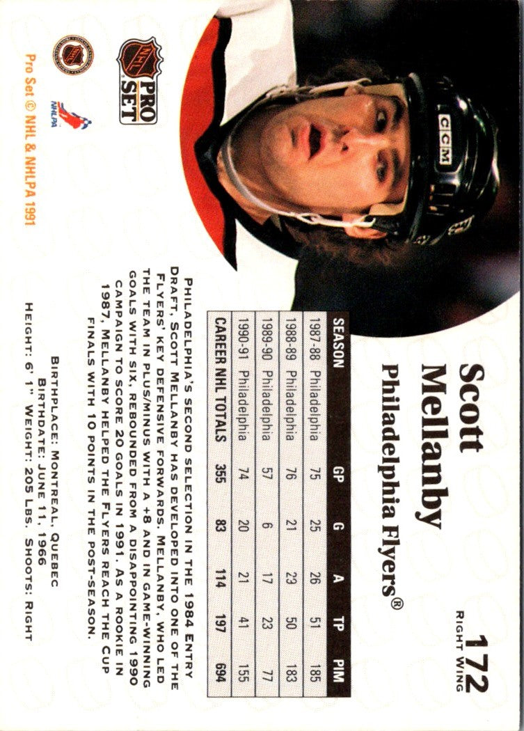 1991 Pro Set Scott Mellanby