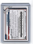 2021 Bowman Draft Blue Luis Rodriguez