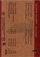 2001 Fleer Tradition Atlanta Falcons Team Leaders