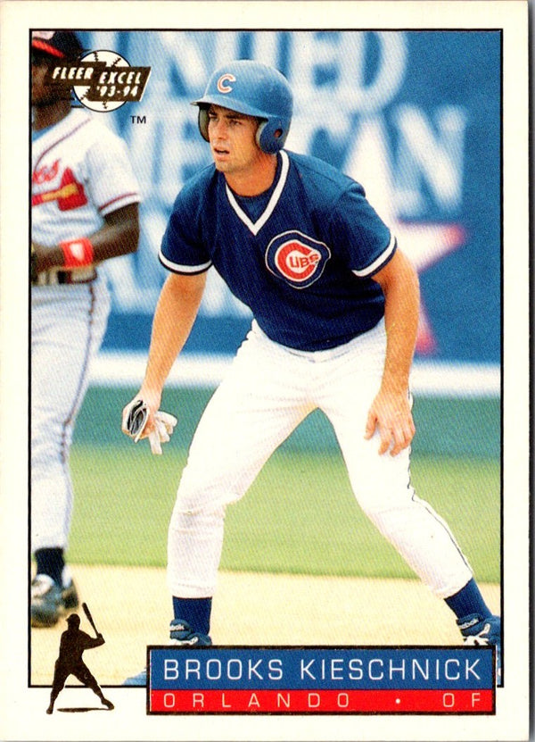 1993 Fleer Excel Brooks Kieschnick #165