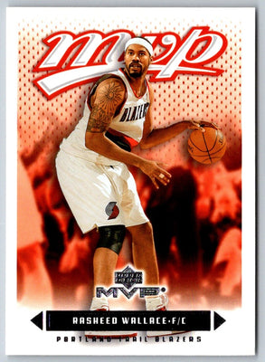 2003 Upper Deck Black Diamond Rasheed Wallace #30