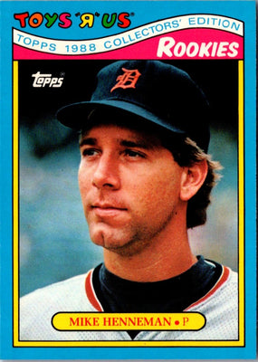 1988 Topps Toys'R'Us Rookies Mike Henneman #13