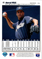 1995 Collector's Choice SE Silver Signature Darryl Kile #41