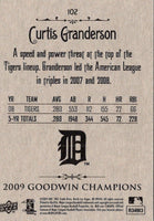 2009 Upper Deck Goodwin Champions Curtis Granderson #102