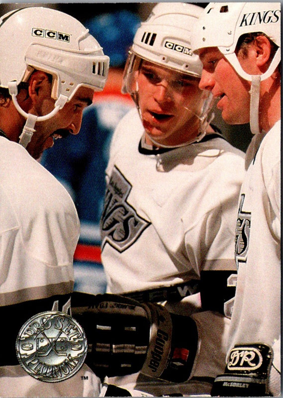 1991 Pro Set Platinum Luc Robitaille/Marty McSorley #142