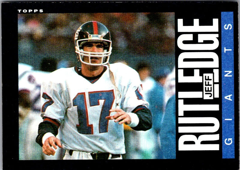1985 Topps Jeff Rutledge