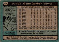 1980 Topps Gene Garber #504