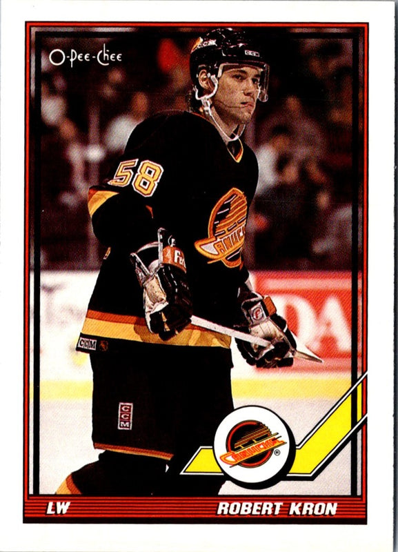 1991 O-Pee-Chee Robert Kron #52
