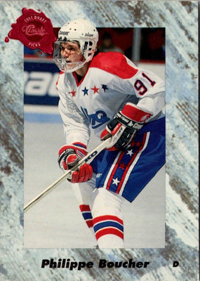 1991 Classic Draft Picks Philippe Boucher #11