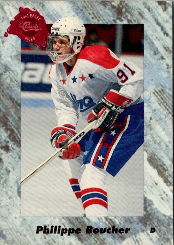 1991 Classic Draft Picks Philippe Boucher #11