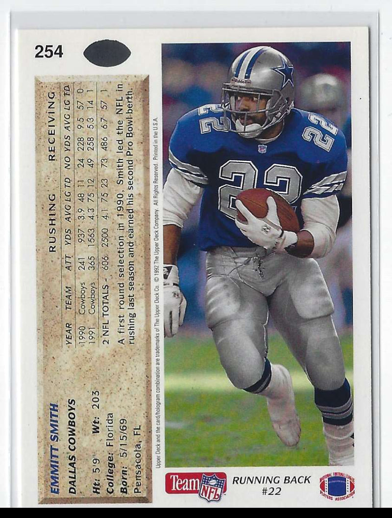 1992 Upper Deck Emmitt Smith