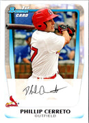 2011 Bowman Prospects Phillip Cerreto