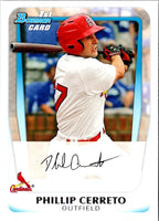 2011 Bowman Prospects Phillip Cerreto #BP49