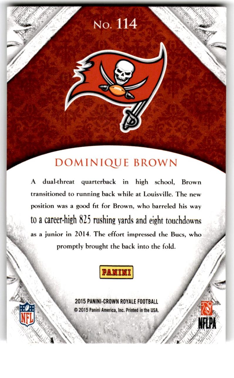 2015 Panini Crown Royale Dominique Brown