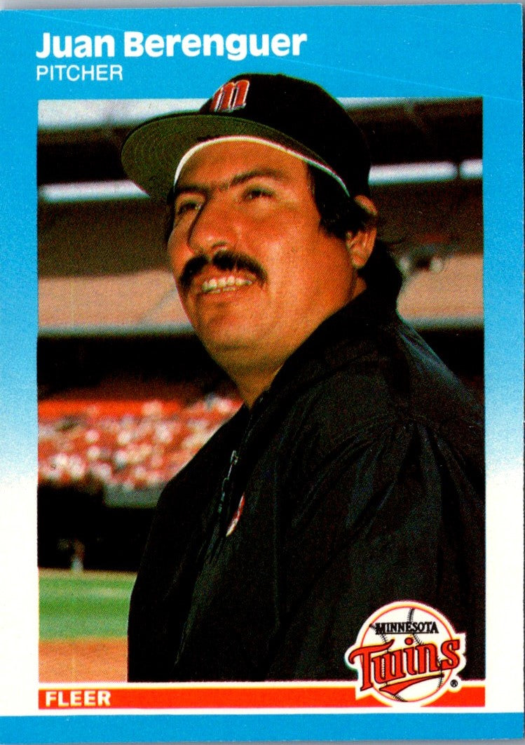 1987 Fleer Update Glossy Juan Berenguer