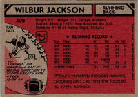 1980 Topps Wilbur Jackson #302 VG