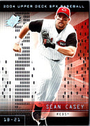 2004 SPx Sean Casey