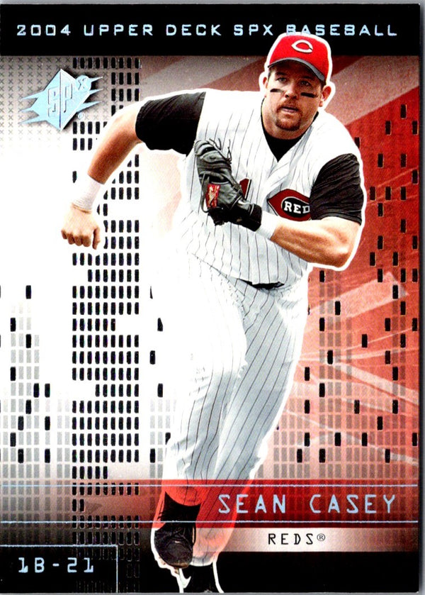 2004 SPx Sean Casey #78