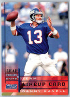 1998 Leaf Rookies And Stars Danny Kanell #287