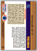 1990 Pro Set FACT Cincinnati Keith Millard