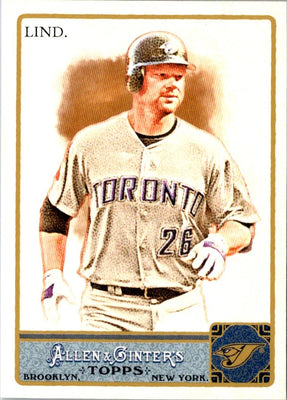 2011 Topps Allen & Ginter Adam Lind #281