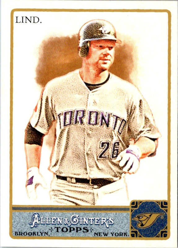 2011 Topps Allen & Ginter Adam Lind #281