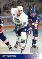 1993 Upper Deck SP Geoff Sanderson #65