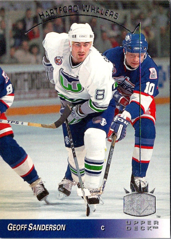 1993 Upper Deck SP Geoff Sanderson #65