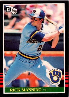 1985 Donruss Rick Manning #237