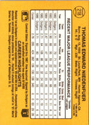 1987 Donruss Tom Niedenfuer