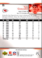 2007 Upper Deck Tony Gonzalez #95