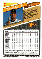 1993 Topps Gold Carlos Garcia #27