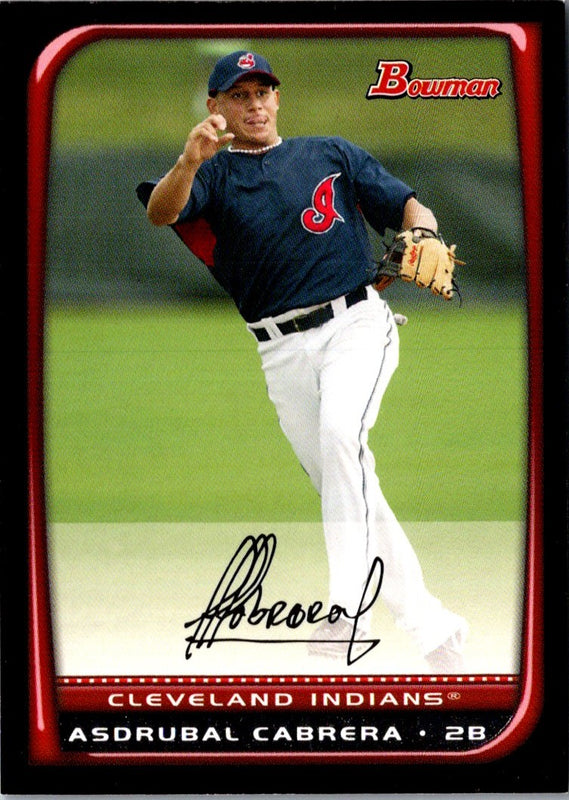 2008 Bowman Asdrubal Cabrera #196