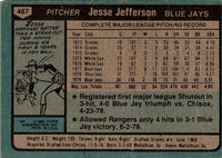 1980 Topps Jesse Jefferson #467