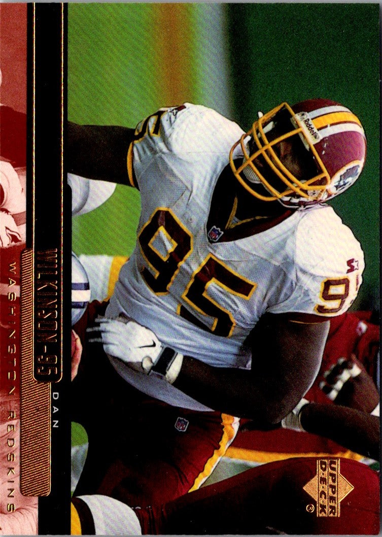 1999 Upper Deck Washington Redskins Checklist