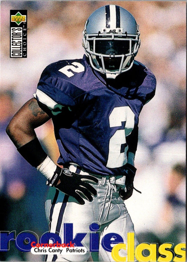 1997 Collector's Choice Chris Canty #26 Rookie
