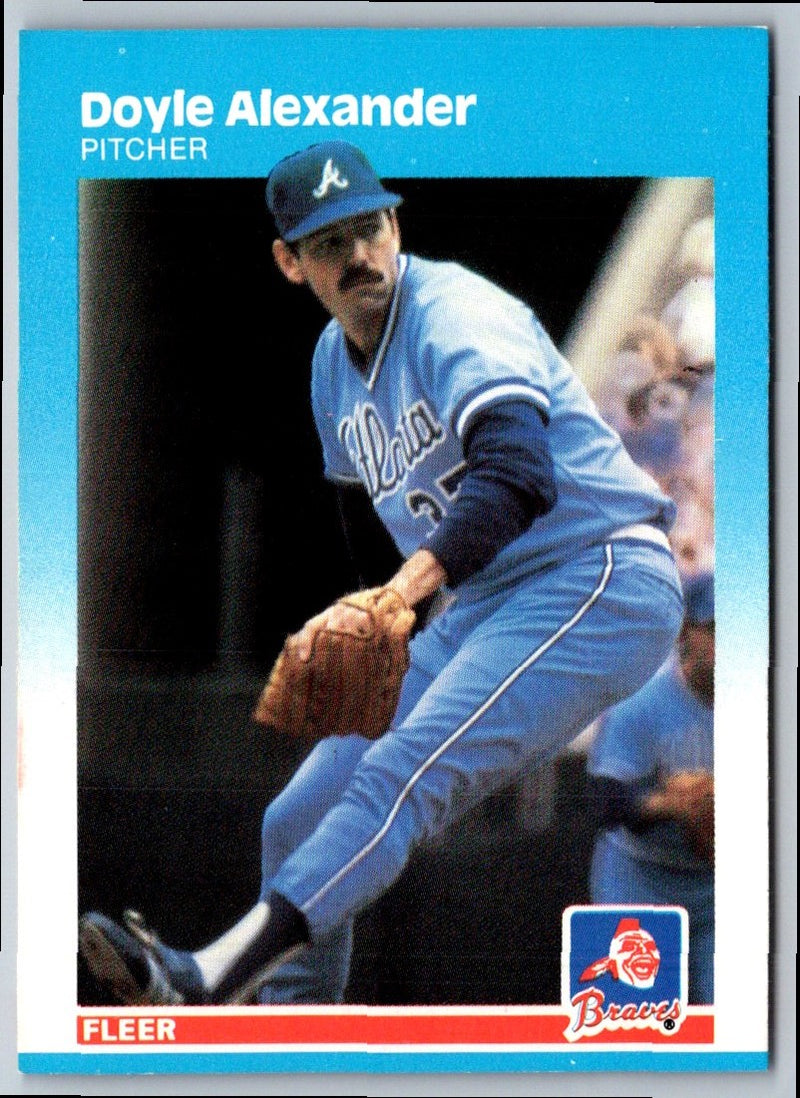 1987 Fleer Doyle Alexander