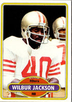 1980 Topps Wilbur Jackson #302 VG