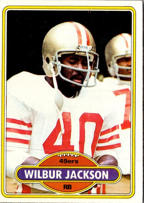 1980 Topps Wilbur Jackson #302 VG