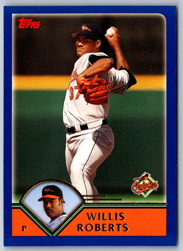 2003 Topps Willis Roberts #557