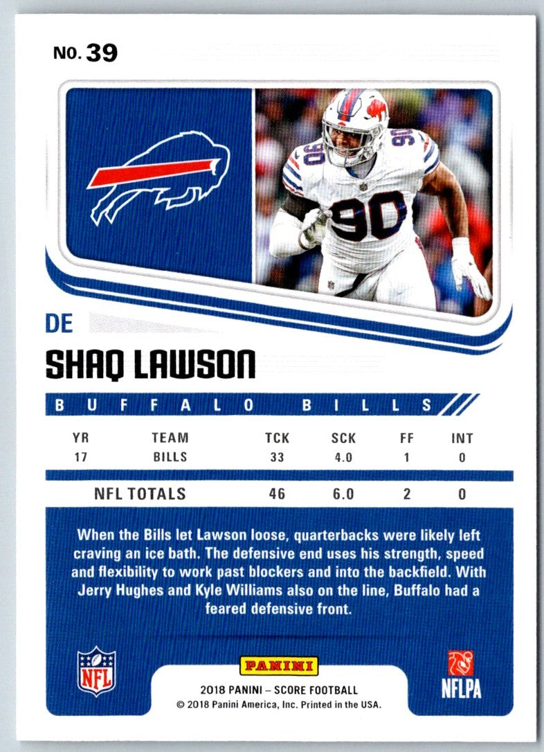 2018 Score Scorecard Shaq Lawson