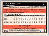 2018 Topps Big League Adam Duvall #220