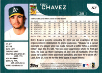 2001 Topps Eric Chavez #67
