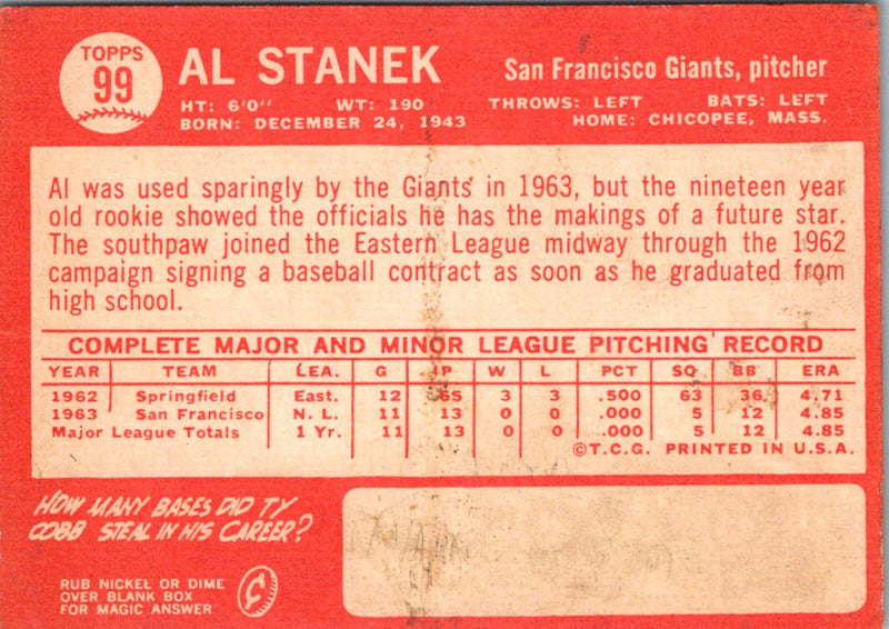 2013 Topps Al Stanek